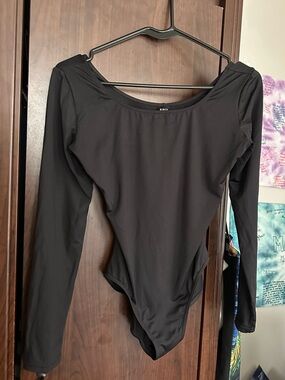 Bloch Long Sleeve Black Leotard